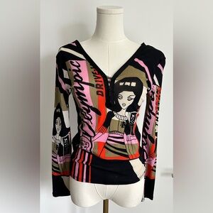NOUN PARIS VINTAGE TOP SIZE S